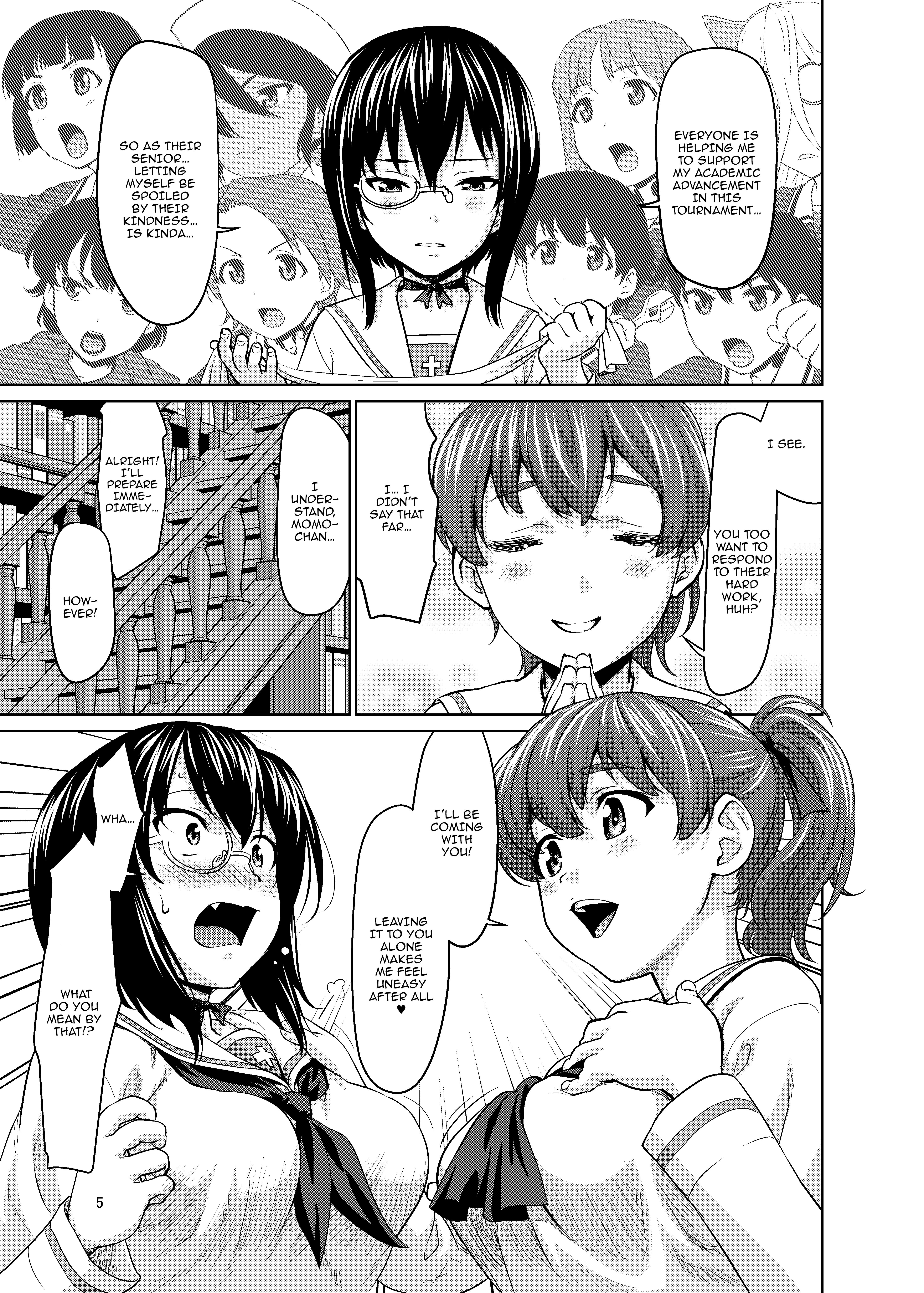 Hentai Manga Comic-Kawashima Momo's and Koyama Yuzu's Great Blue Division High School Infiltration Plan!-Read-4